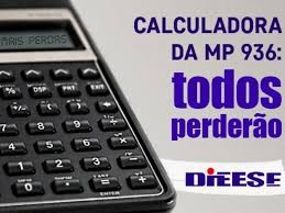 Calculadora DIEESE - Perda de Rendimentos (MP 936/2020)