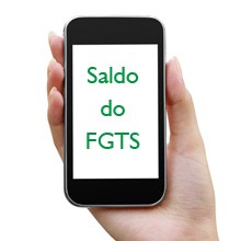 Saldo do FGTS no celular